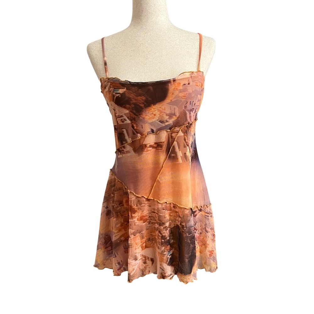 fairy grunge dresses Urban Outfitters | | Urban Outfitters Y2k Sheer Mesh Mini Dress Indie Euro Summer Size M Paithani dress design for girls